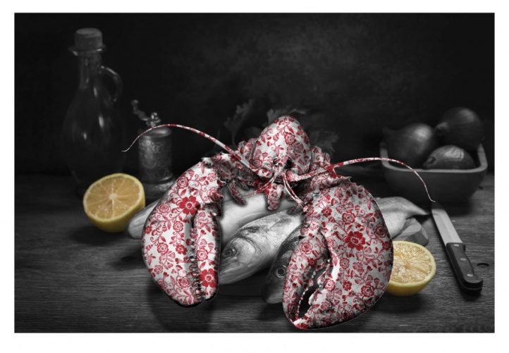 Ming Lobster Red i gruppen Alla konstverk hos NOA Gallery (100038_1491)