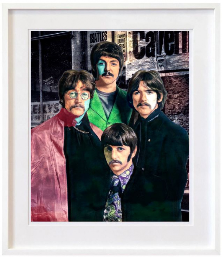 Beatles Sgt Pepper extra i gruppen Konstgalleri / Teman / Pop Art hos NOA Gallery (100084_beatlessgtpepperex)