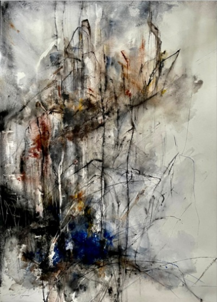 It´s raining and raining but I drem in colours i gruppen Konstgalleri / Original hos NOA Gallery (100157_4169)