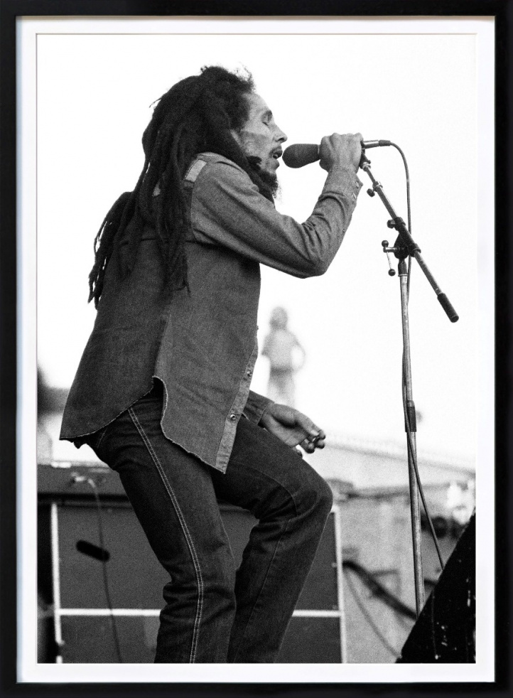 Bob Marley, Gröna Lund 1980 i gruppen Konstgalleri / Fotografier / Legendariska foton hos NOA Gallery (100178_2055)