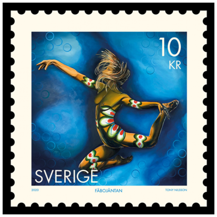 Fäbojäntan, stamp i gruppen Nyheter hos NOA Gallery (100090_TN-031)